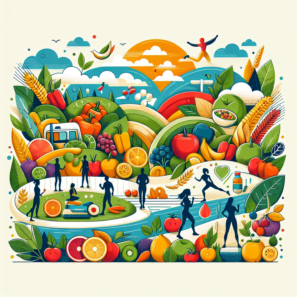 Poster Gaya Hidup Sehat yang Mudah Digambar dan Menginspirasi Kreativitas